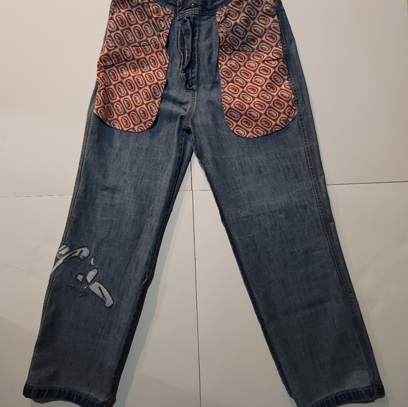 Vintage Ecko Unltd Spiderman Jeans Mens Size 32 Marvel Comics Denim Pants - Picture 10 of 10